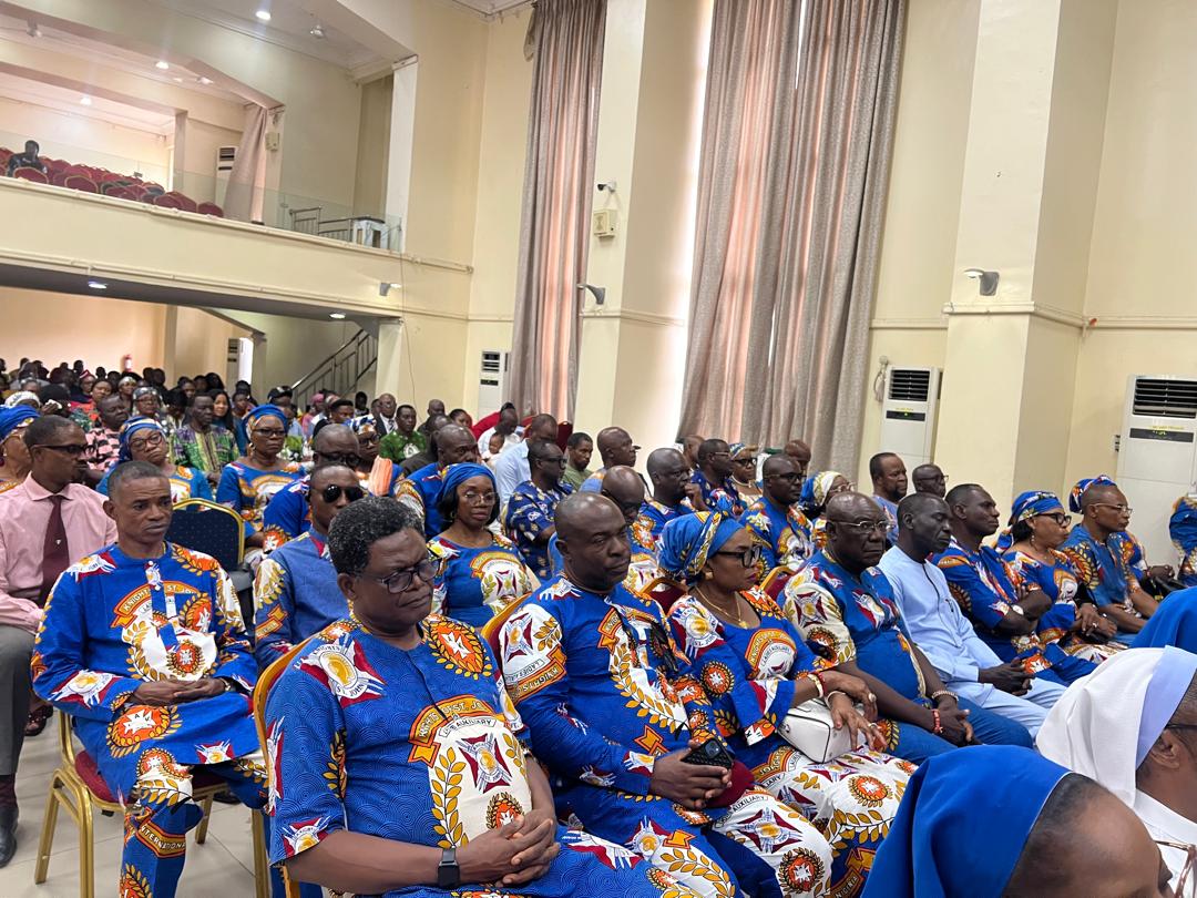 Fr. Michael Banjo, Mother's Requiem Mass