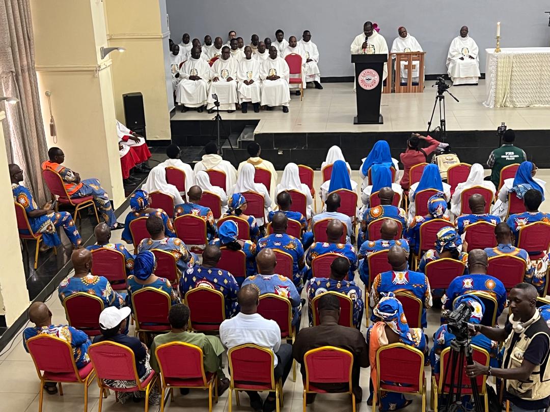 Fr. Michael Banjo, Mother's Requiem Mass