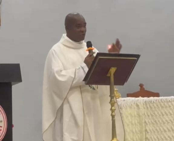 Fr. Michael Banjo, Mother's Requiem Mass